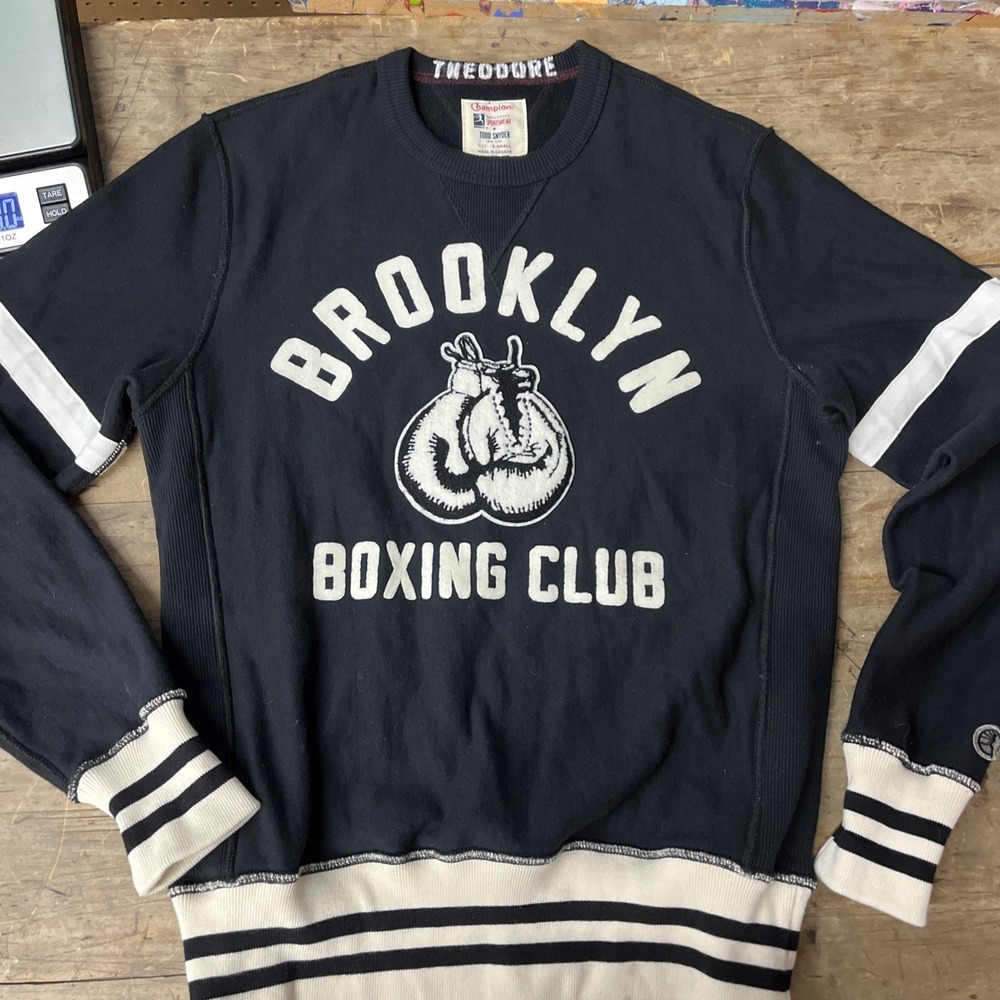 Champion X Todd Snyder Brooklyn boxing club reverse weave sweatshirt XS